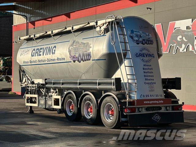 Feldbinder EUT 39.3 39m³ 2 Euter NLA 3x Vorhanden Напівпричепи-автоцистерни