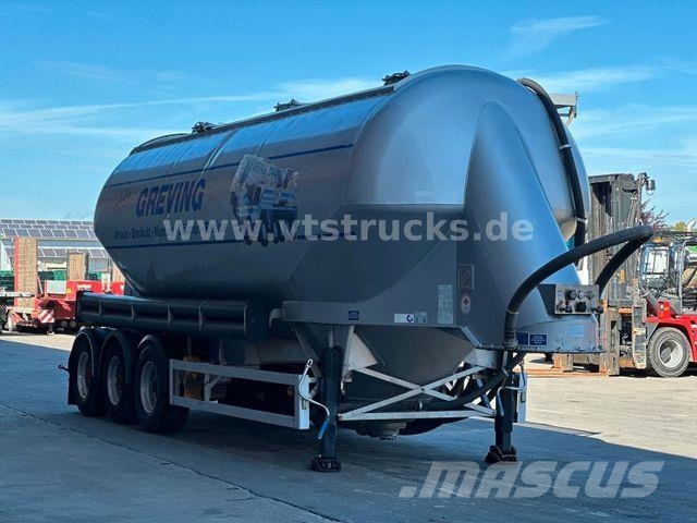Feldbinder EUT 40.3 40m³, 2 Euter, Nachlauf-Lenkachse, Напівпричепи-автоцистерни