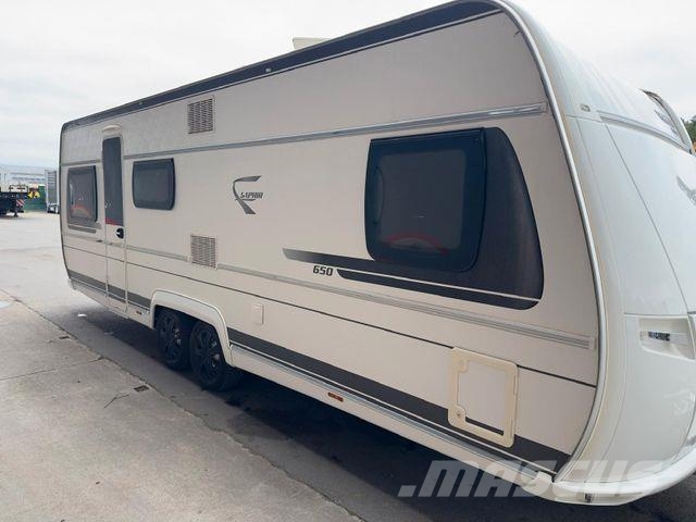 Fendt SAPHIR 650 TV/WC/Schlaf & Wohn-Anhänger Motokaravanlar ve çekme karavanlar