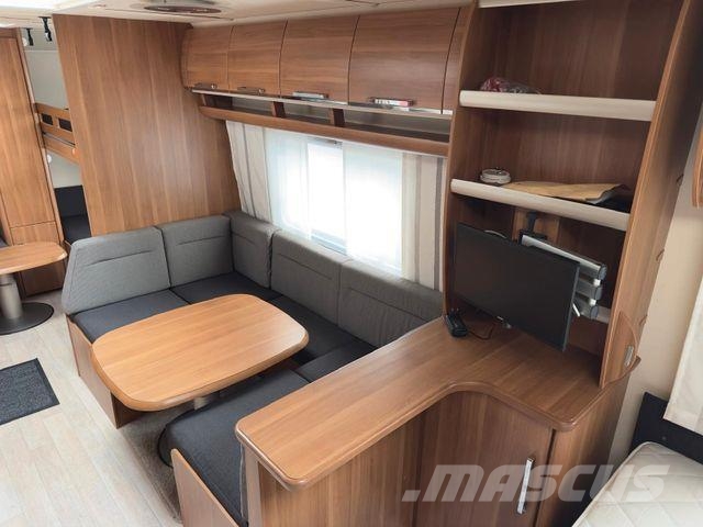 Fendt SAPHIR 650 TV/WC/Schlaf & Wohn-Anhänger Motokaravanlar ve çekme karavanlar