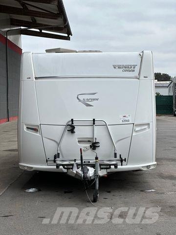 Fendt SAPHIR 650 TV/WC/Schlaf & Wohn-Anhänger Motokaravanlar ve çekme karavanlar