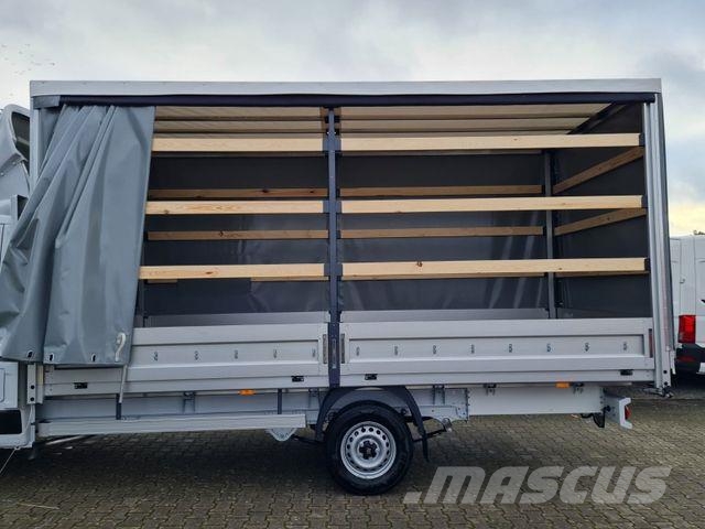 Fiat Ducato 35 Pritsche Maxi Schiebe Plane 10 Pal. Camion à rideaux coulissants (PLSC)