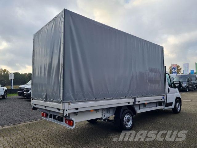 Fiat Ducato 35 Pritsche Maxi Schiebe Plane 10 Pal. Camion à rideaux coulissants (PLSC)