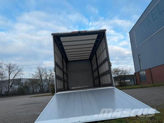 Fiat Ducato Plane Tandemachse 3 Achsen 커튼사이더 트럭