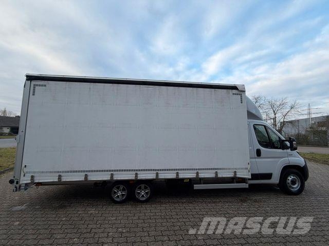 Fiat Ducato Plane Tandemachse 3 Achsen 커튼사이더 트럭