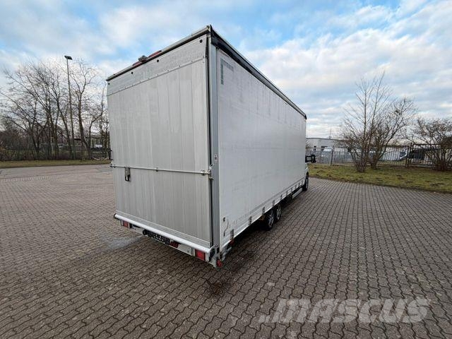 Fiat Ducato Plane Tandemachse 3 Achsen 커튼사이더 트럭