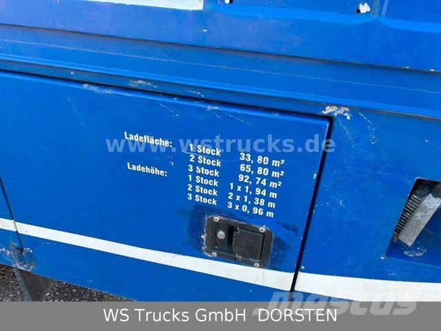 Finkl 3 Stock Hubdach Typ 2 "Unfall" Polprikolice za prevoz živine