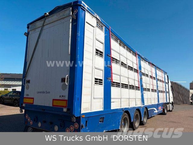 Finkl 3 Stock Hubdach Typ 2 "Unfall" Polprikolice za prevoz živine