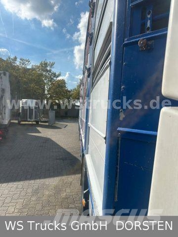 Finkl 3 Stock Hubdach Typ 2 "Unfall" Eläinkuljetuspuoliperävaunut