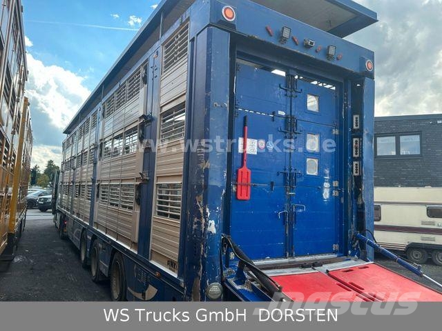 Finkl 3 Stock Hubdach Typ 2 Viehtransportauflieger