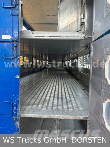 Finkl 3 Stock Hubdach Typ 2 Viehtransportauflieger