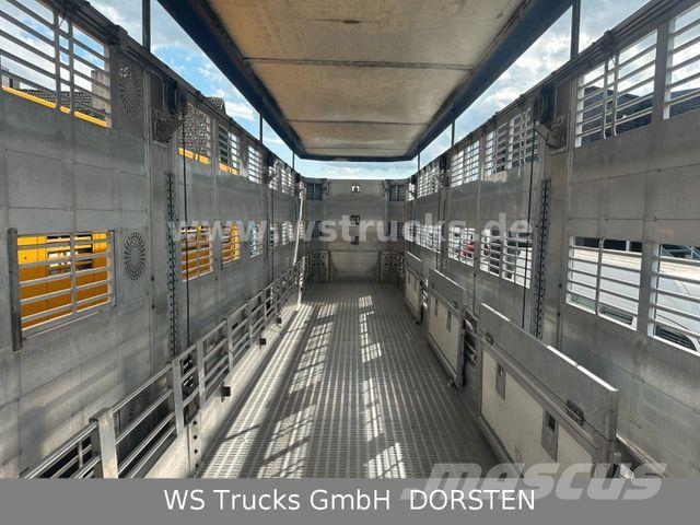 Finkl 3 Stock Hubdach Typ 2 Viehtransportauflieger