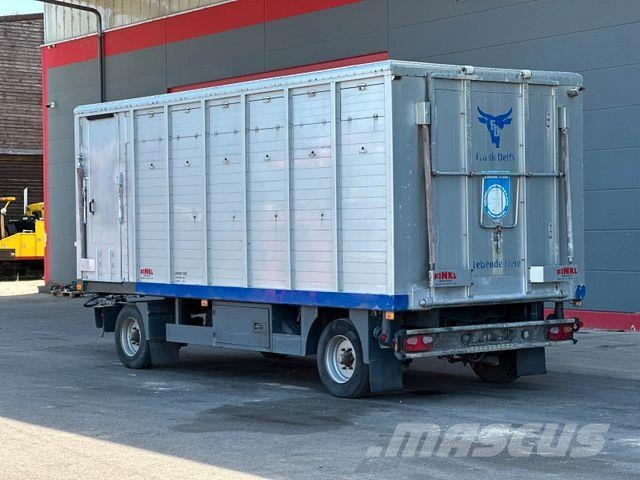 Finkl VTA 10 1.Stock Viehanhänger Veetransport aanhanger
