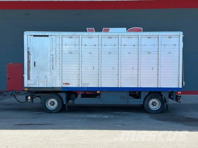 Finkl VTA 10 1.Stock Viehanhänger Veetransport aanhanger