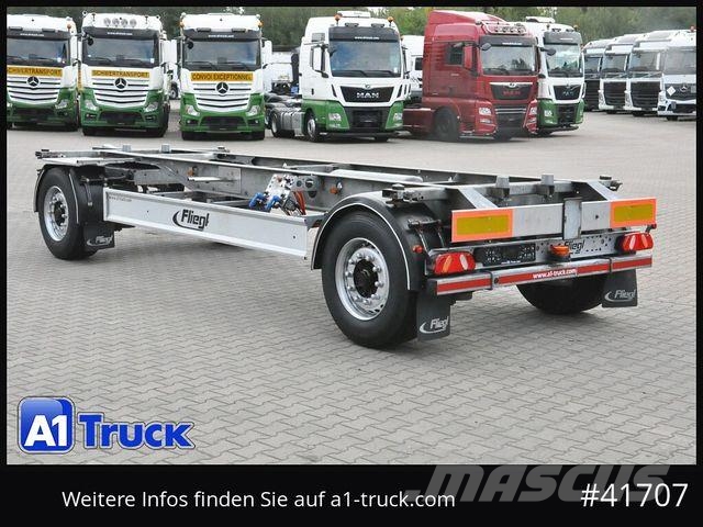 Fliegl BDF Standard verzinkt, 1080 bis 1430mm Przyczepy do transportu kontenerów