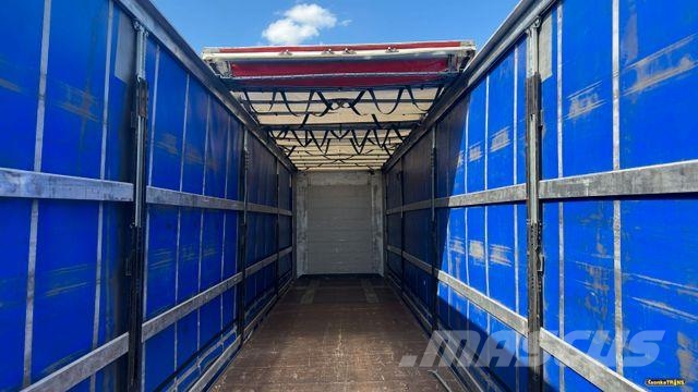 Fliegl SDS 350 LOW, LIFT. ROOF Tents puspiekabes