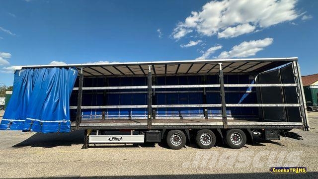 Fliegl SDS 350 LOW, LIFT. ROOF Tents puspiekabes