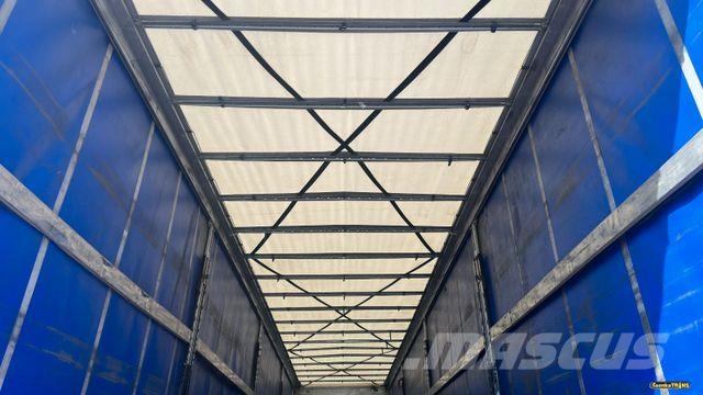 Fliegl SDS 350 LOW, LIFT. ROOF Tents puspiekabes