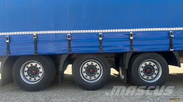 Fliegl SDS 350 LOW, LIFT. ROOF Tents puspiekabes