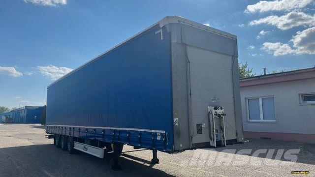 Fliegl SDS 350 LOW, LIFT. ROOF Tents puspiekabes