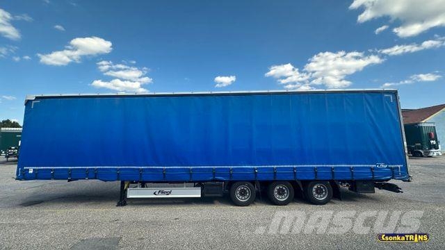 Fliegl SDS 350 LOW, LIFT. ROOF Tents puspiekabes