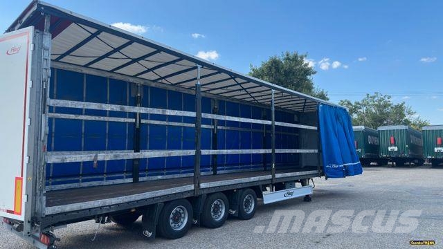 Fliegl SDS 350 LOW, LIFT. ROOF Tents puspiekabes