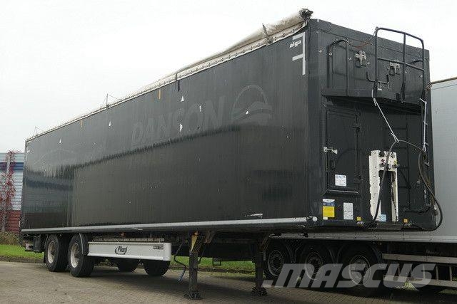 Fliegl SDS 390, 93m³, 10mm Boden, 2-Achser, Funk Semi-trailer med fast kasse