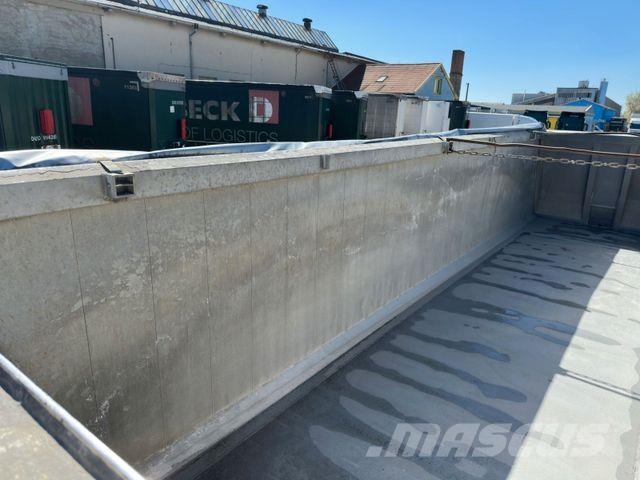Fliegl SDS-DHK 350 * 40m3*5700kg*LIFTING AXLE Semirremolques bañera