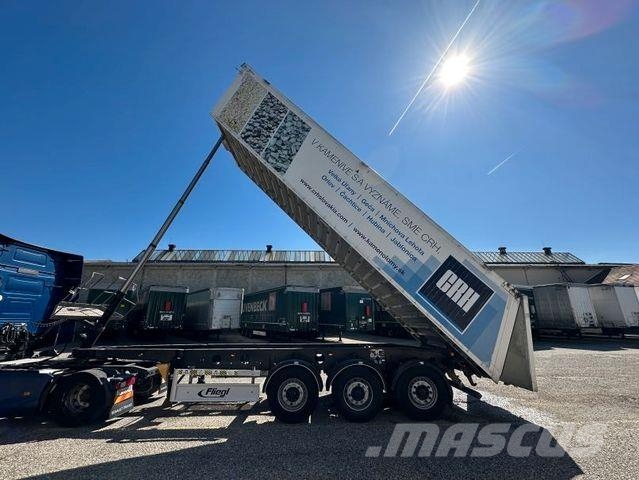 Fliegl SDS-DHK 350 * 40m3*5700kg*LIFTING AXLE Semirremolques bañera