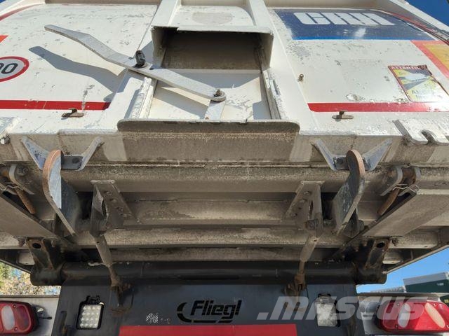 Fliegl SDS-DHK 350 * 40m3*5700kg*LIFTING AXLE Semirremolques bañera