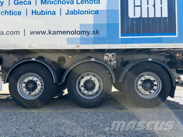 Fliegl SDS-DHK 350 * 40m3*5700kg*LIFTING AXLE Semirremolques bañera