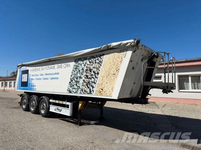 Fliegl SDS-DHK 350 * 40m3*5700kg*LIFTING AXLE Semirremolques bañera