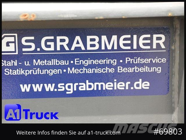 Fliegl SDS01, Langholz, Containeraufbau, Liftachse, Naczepy do transportu drewna