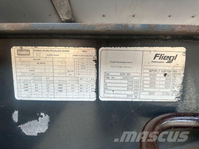 Fliegl SDS350 20 FT ADR GÜLTIG NEU HU Tieflader-Auflieger
