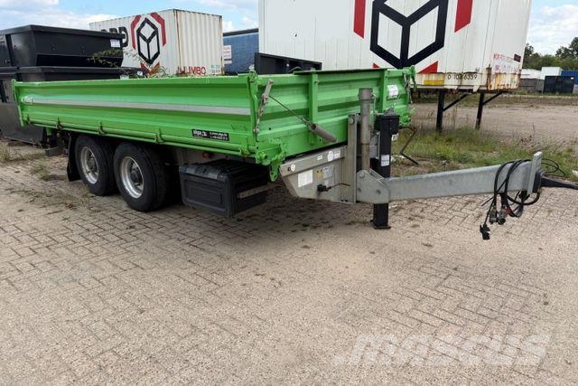 Fliegl TSK 100, Verzinkt, Tandem, 4.500mm lang,Zurrösen Tieflader