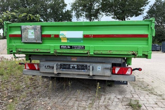Fliegl TSK 100, Verzinkt, Tandem, 4.500mm lang,Zurrösen Tieflader
