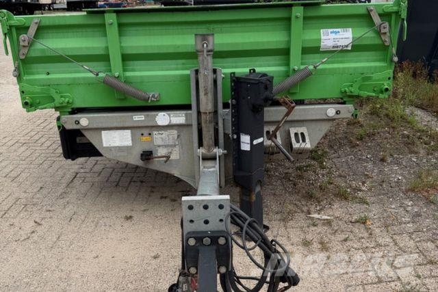 Fliegl TSK 100, Verzinkt, Tandem, 4.500mm lang,Zurrösen Tieflader