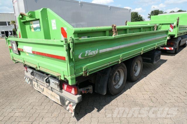 Fliegl TSK 100, Verzinkt, Tandem, 4.500mm lang,Zurrösen Reboques basculantes