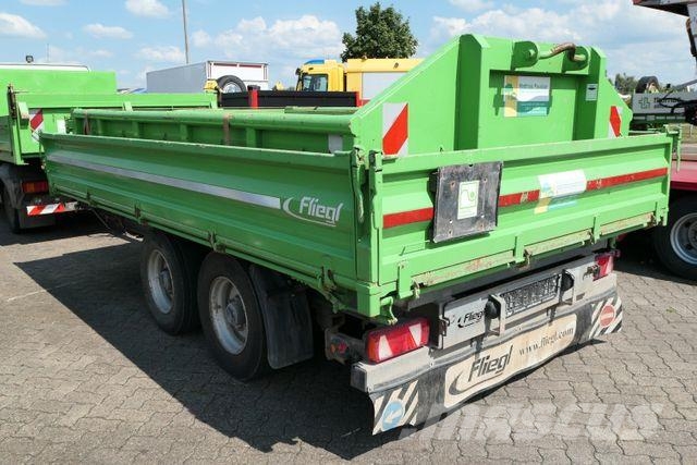 Fliegl TSK 100, Verzinkt, Tandem, 4.500mm lang,Zurrösen Reboques basculantes