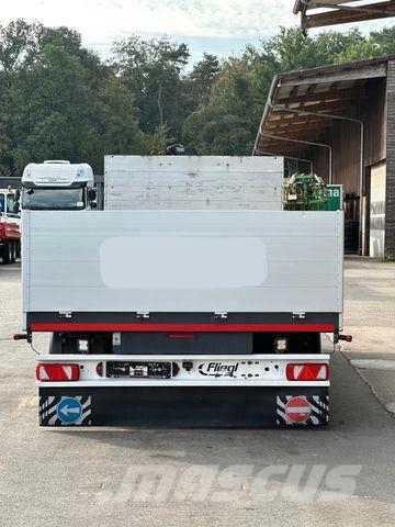Fliegl ZPS 180 Glaspritsche m. Trailer EBS-E Citi