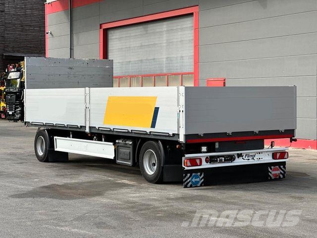 Fliegl ZPS 180 Glaspritsche m. Trailer EBS-E Citi