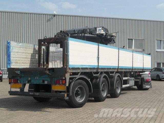 Floor FLO-17-30K1, Rollkran Kennis, Hatz-Motor,Gelenkt Semirremolques de plataformas planas/laterales abatibles