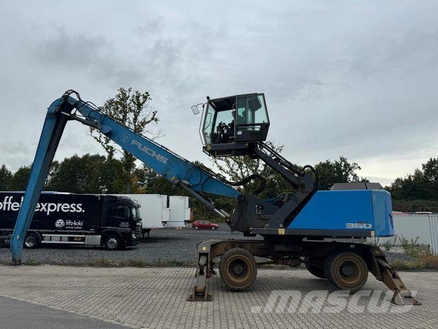 Fuchs MHL 360 F Umschlagbagger mit Greifer Wielgraafmachines