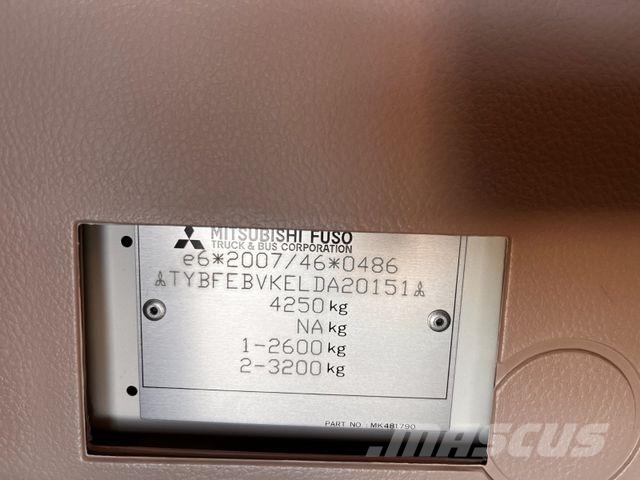 Fuso 4C15 e-Canter/AC/Electric/3Seats/Kipper/ شاحنات قلابة