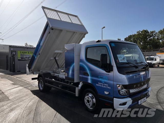 Fuso 4C15 e-Canter/AC/Electric/3Seats/Kipper/ شاحنات قلابة