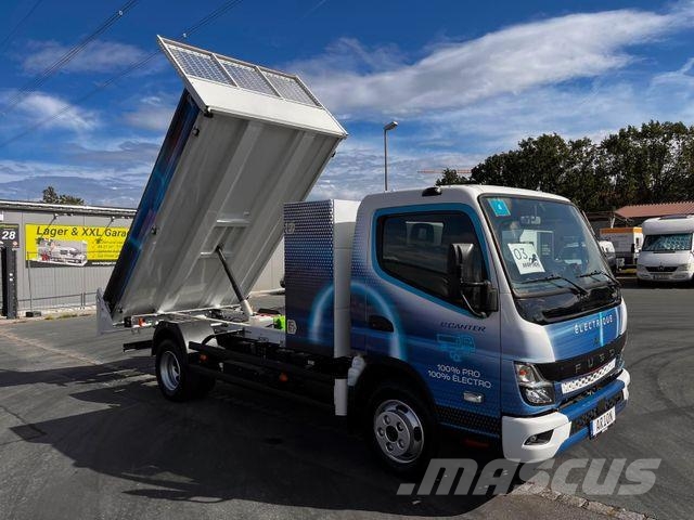 Fuso 4C15 e-Canter/AC/Electric/3Seats/Kipper/JPM/ شاحنات قلابة