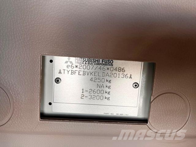 Fuso 4C15 e-Canter/AC/Electric/3Seats/Kipper/JPM/ شاحنات قلابة