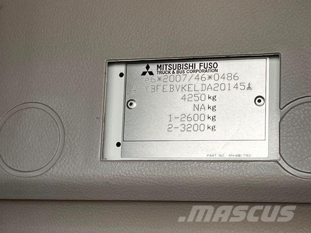 Fuso 4C15 e-Canter/AC/Electric/3Seats/Kipper/JPM/ شاحنات قلابة
