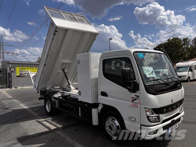 Fuso 4S15e-Canter/AC//3Seats/4250kg/Kipper شاحنات قلابة