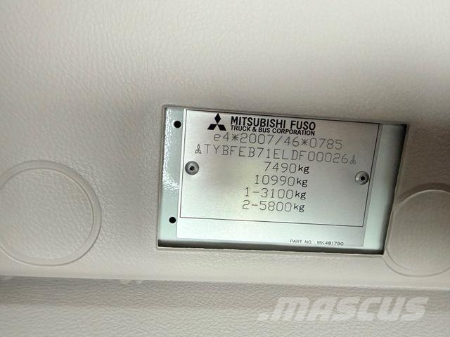 Fuso Canter 7C18/Koffer+LBW/kurz/NUR1800KM/Automatik Kapali kasa kamyonetler